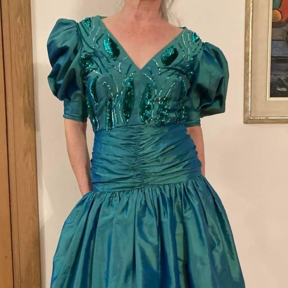 1980s Christina Stambolian gown!